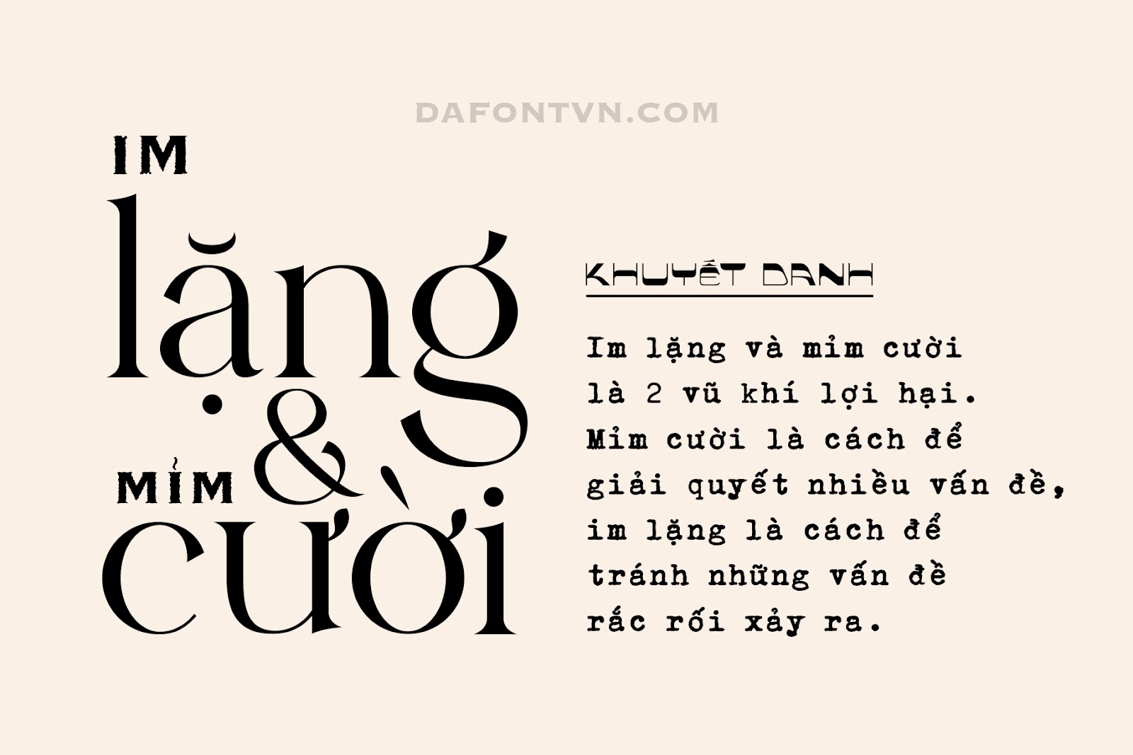 Font Abygaer Việt hóa - 1 kiểu font rất đẹp