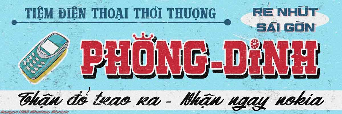 Font Sài Gòn xưa đậm dấu ấn xưa và hoài niệm