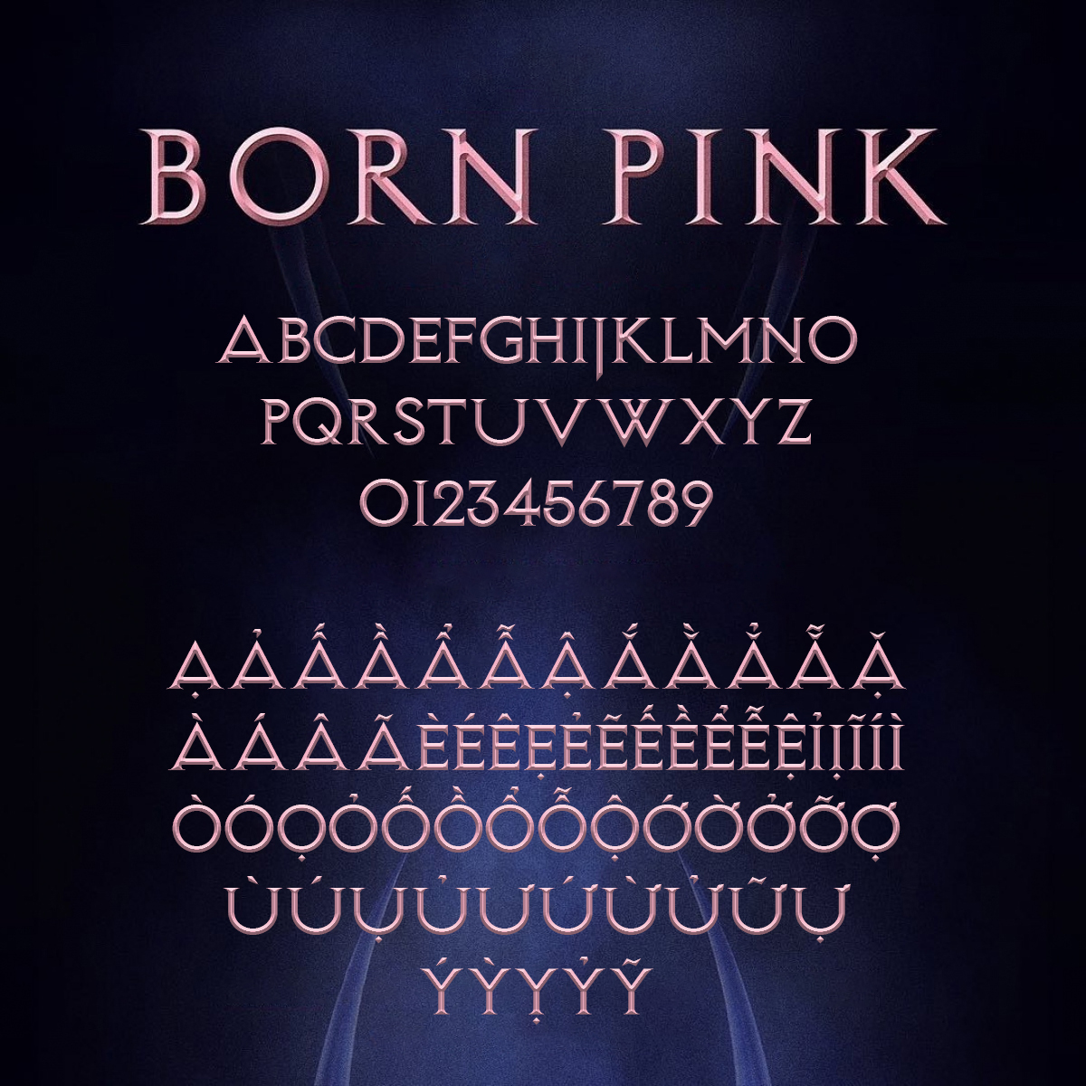 Font Born Pink Việt hóa - BLACKPINK đổ bộ Hà Nội
