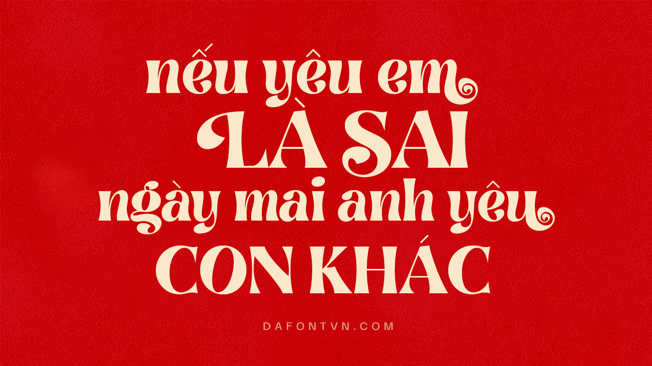 Font Brasika Display Việt hóa - 1 font hiển thị rất đẹp