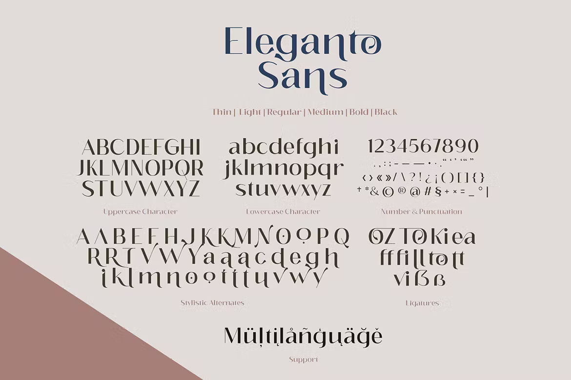 Font Việt hóa Eleganto Sans (6 font)