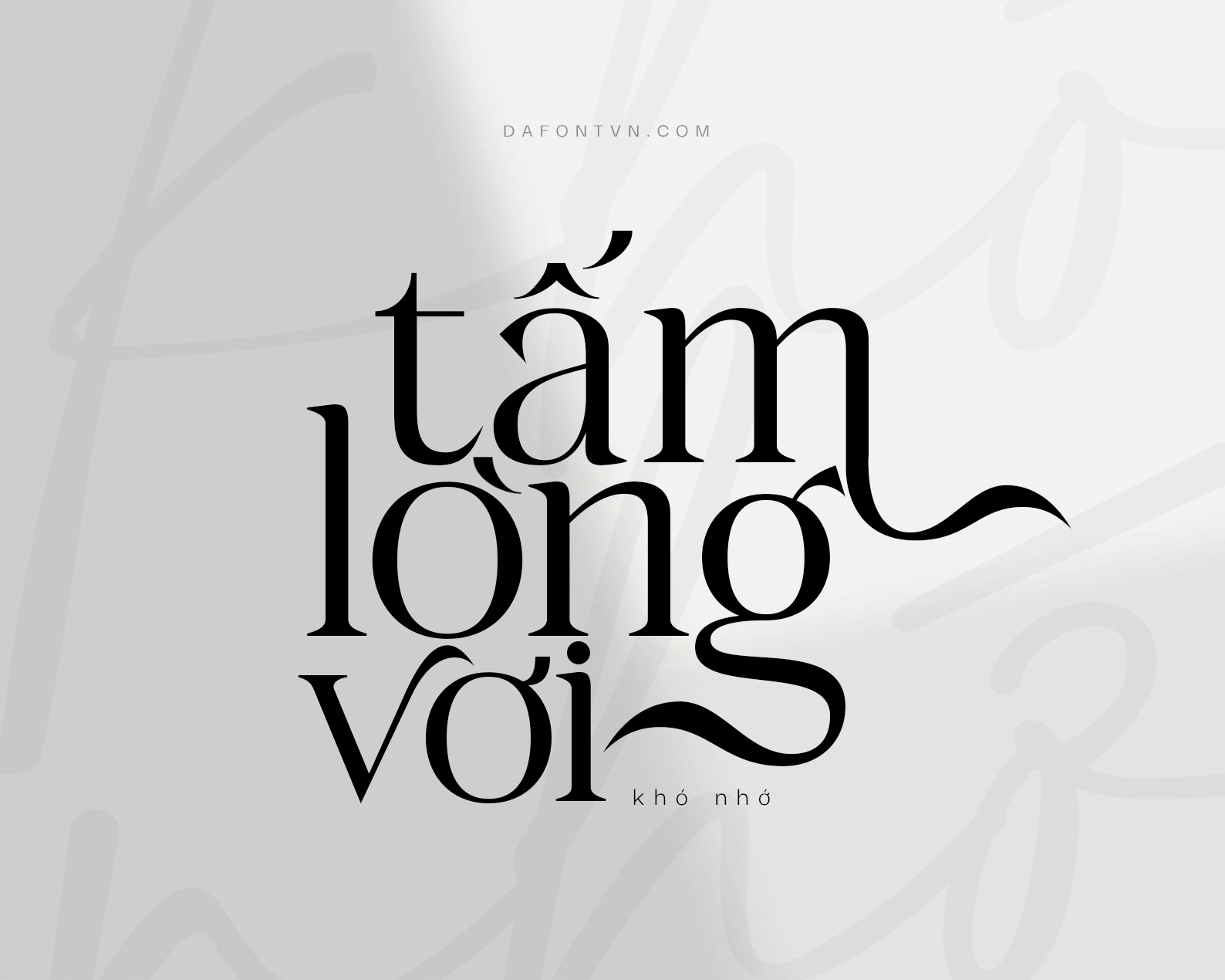 Font Mighty Wings Việt hóa - Serif hiển thị sang trọng