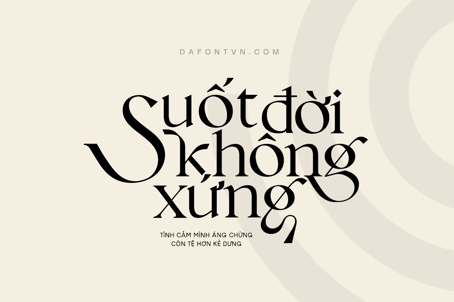 Font Valky Việt hóa v2 - Kiểu font hiện đại, cổ điển
