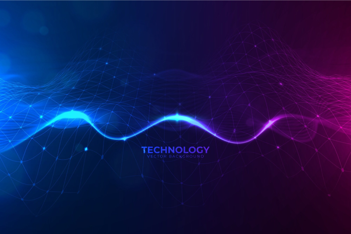 Free vector abstract futuristic background
