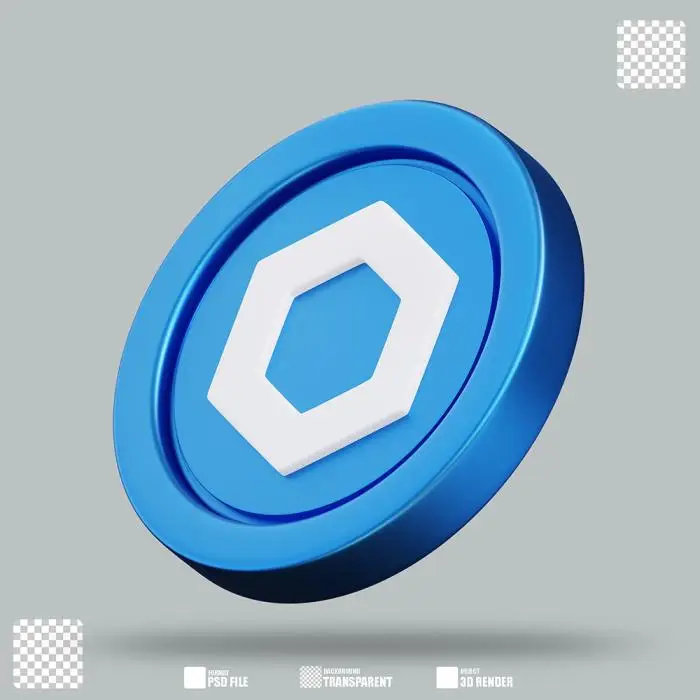 3d illustration chainlink 2