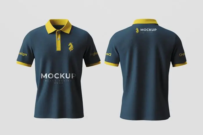 Polo shirt mockup