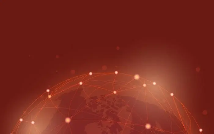 Worldwide connection background illustration vector