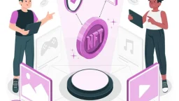 Nft concept illustration