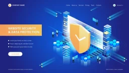 Website security and data protection