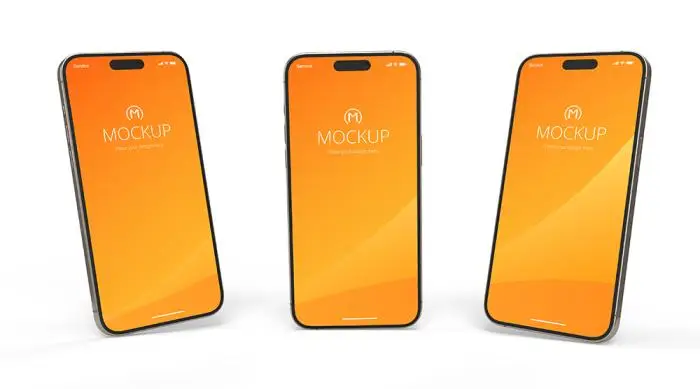 Smartphone mockup