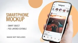 Top view woman sitting and holding blank screen mock up mobile phone and mock up