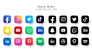 Social media logo collection