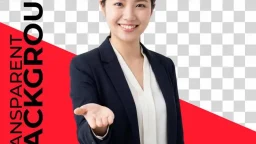 Professional businesswoman extending hand with confident smile