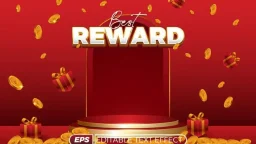 Editable 3d text effect best reward